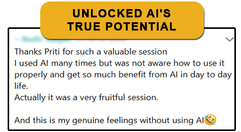 UNLOCKED AI'S TRUE POTENTIAL - workshop review