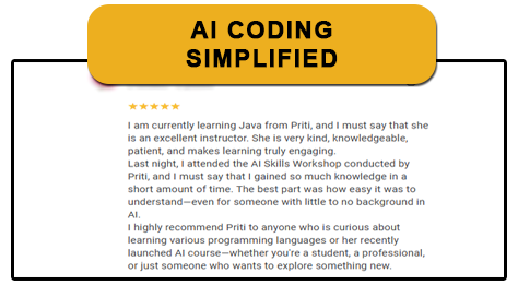 ai coding simplified - workshop review